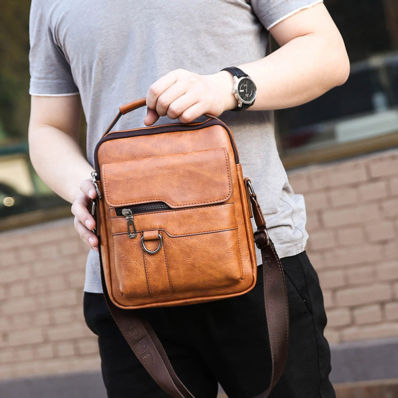 💼 50% OFF NOW! ✨ Men's Business Casual Large Capacity Bag - Durable Nylon with Laptop Compartment & Organized Pockets for Work & Travel 🚀👜