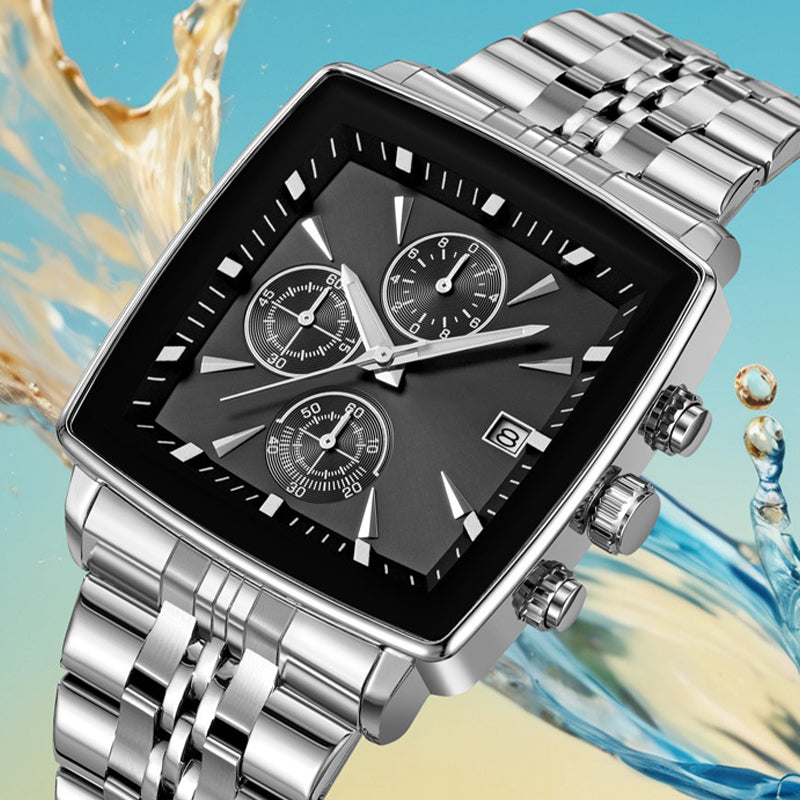 ⌚Men's Multifunctional Waterproof Quartz Watch