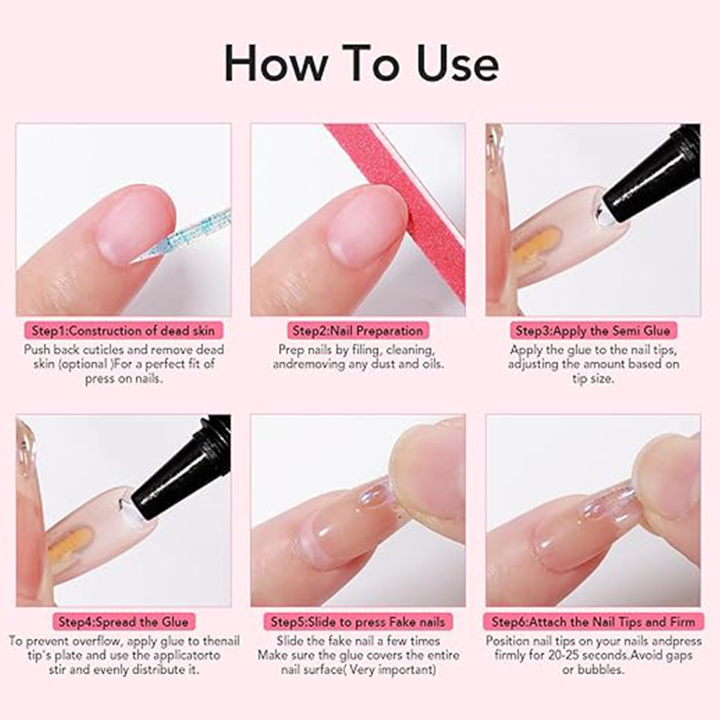 🥳2026 BUY 1 GET 1 FREE🥳💞50K+ SOLD!💅Extra Strong Nail Glue + Remover Set