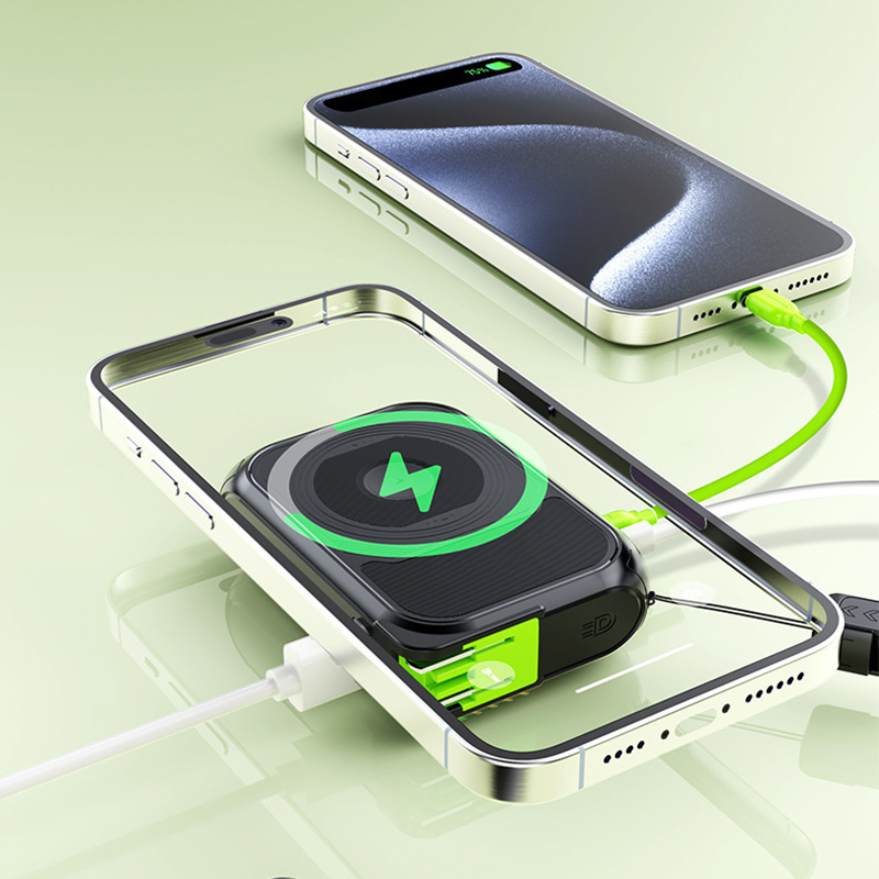 Portable Wireless & Wired Charging Power Bank