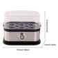 🎉2025 HOT SALE 50% OFF🎉Multifunctional Egg Steamer with Clear Lid