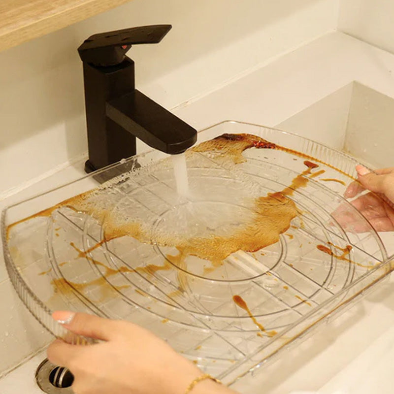 Multifunctional Clear Rotating Organizer for Kitchen