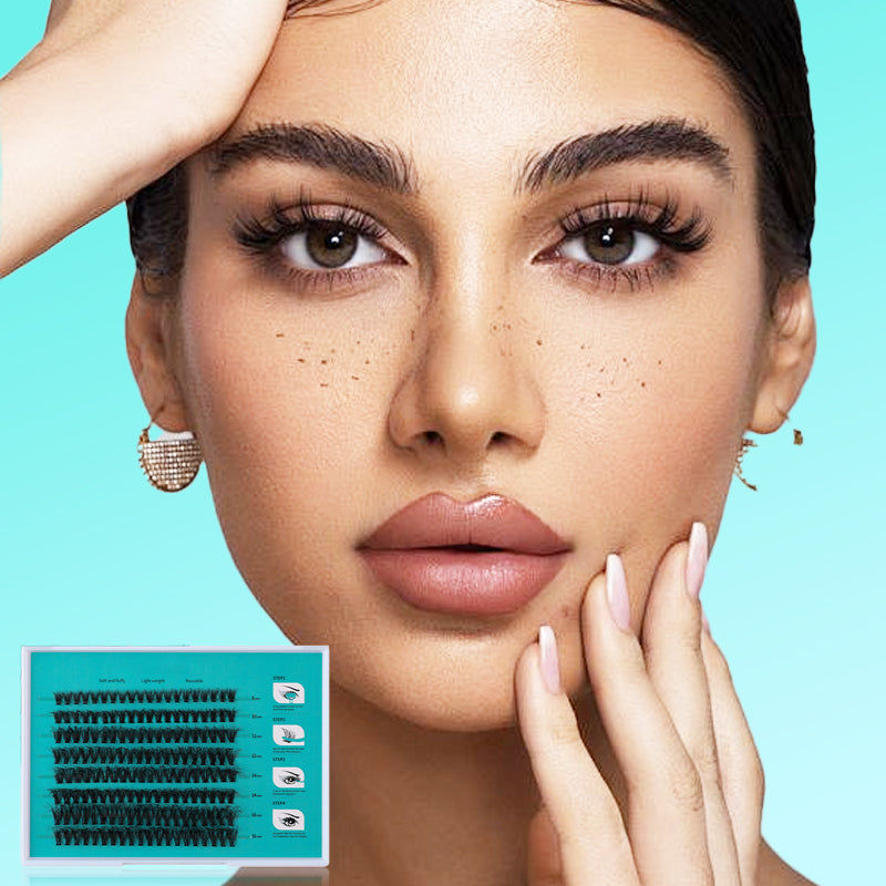 Fluffy DIY Cluster Lash Kit