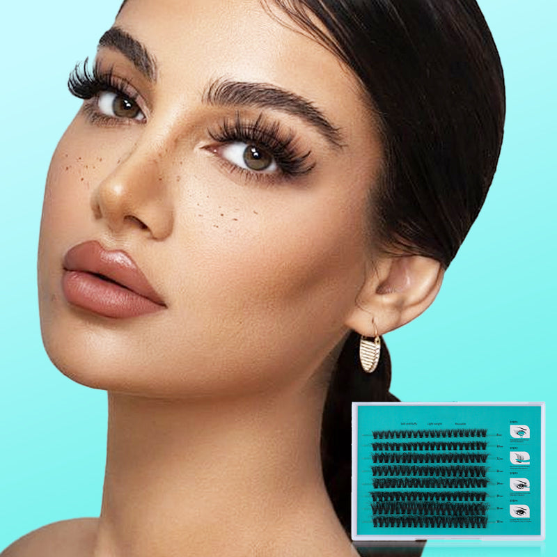 Fluffy DIY Cluster Lash Kit