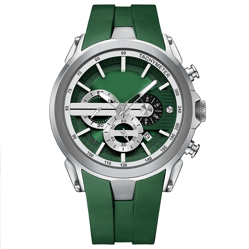 💎Stylish Sports Watch with Luminous Display, Silicone Strap and Waterproof Design