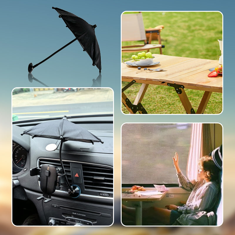 Magnetic Phone Umbrella for Sunshade