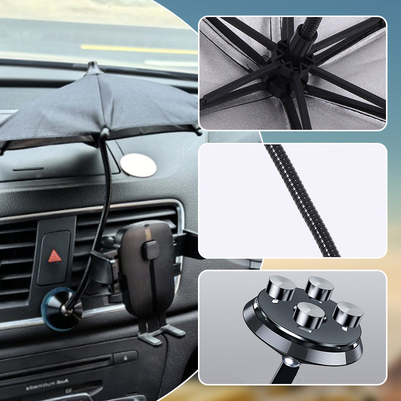 Magnetic Phone Umbrella for Sunshade