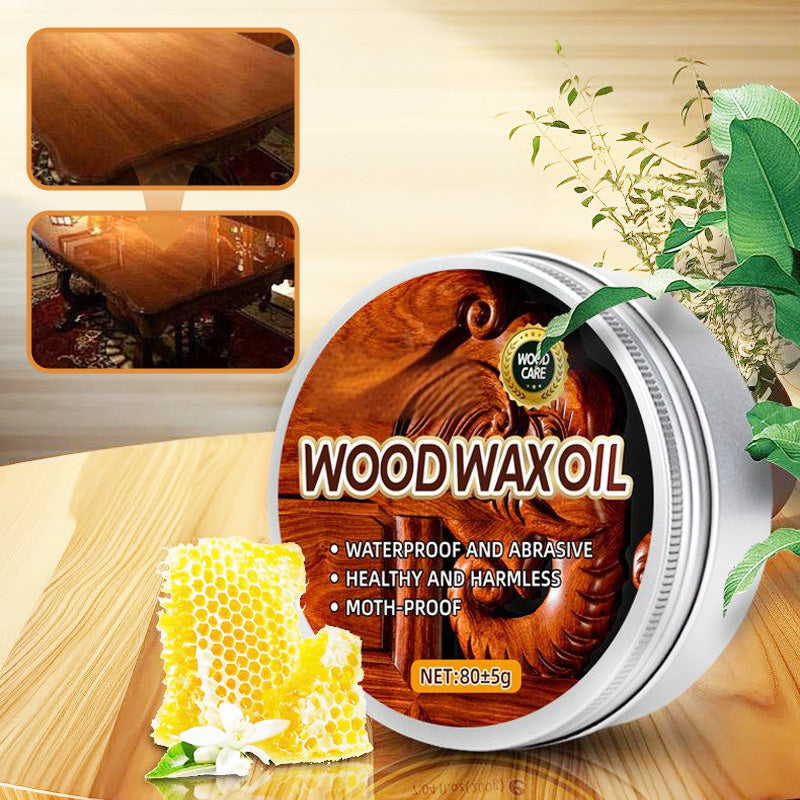 💖Waterproof, Anticorrosive & Renovation Wood Wax Oil for Wooden Furniture