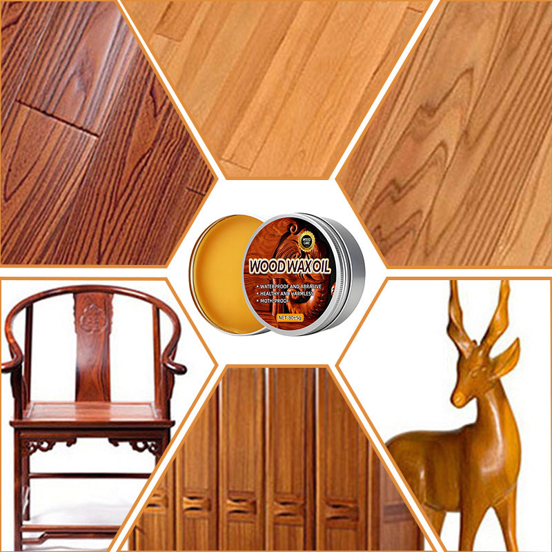 💖Waterproof, Anticorrosive & Renovation Wood Wax Oil for Wooden Furniture