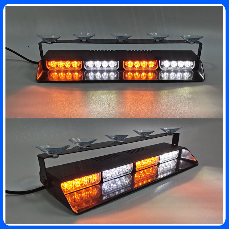 Windshield Suction Cup Strobe Warning Light for Vehicles