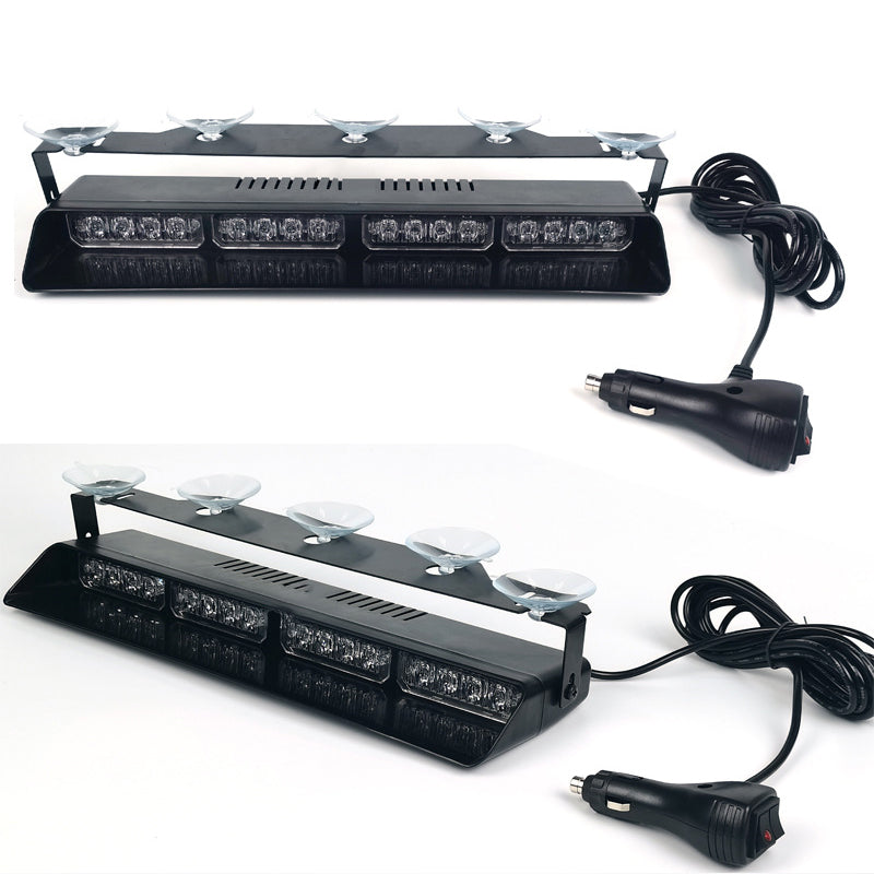 Windshield Suction Cup Strobe Warning Light for Vehicles