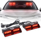 Windshield Suction Cup Strobe Warning Light for Vehicles