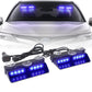 Windshield Suction Cup Strobe Warning Light for Vehicles