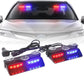 Windshield Suction Cup Strobe Warning Light for Vehicles