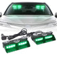 Windshield Suction Cup Strobe Warning Light for Vehicles