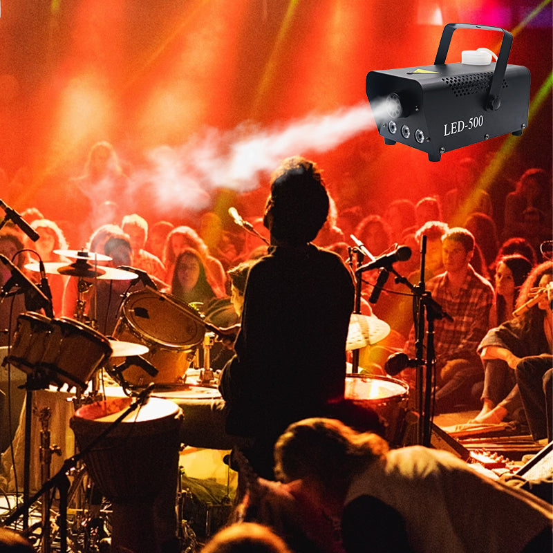 ⏳Time-limited Special⏰Portable Fog Machine with LED Lights & Remote Control