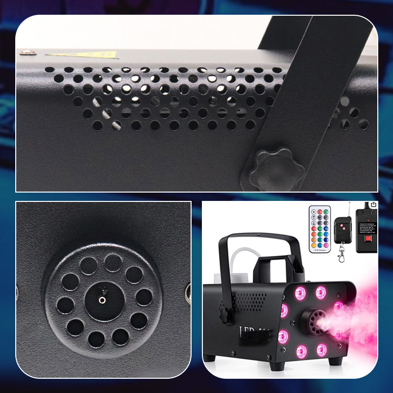 ⏳Time-limited Special⏰Portable Fog Machine with LED Lights & Remote Control