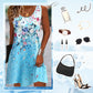 🌞Summer Essentials 49% OFF👗Women’s Floral Sleeveless Summer Dress
