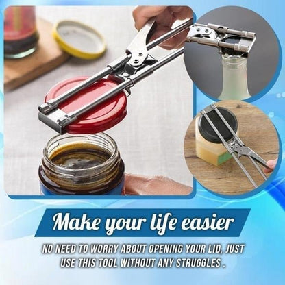 🔥Limited Time 49% Off🎁Adjustable Multifunctional Stainless Steel Can Opene