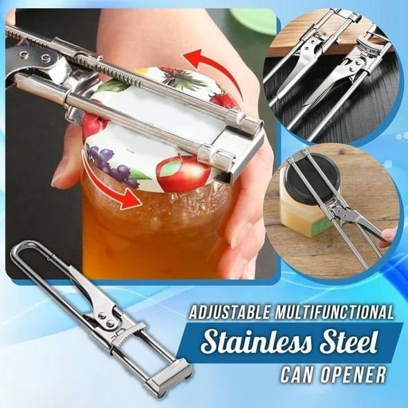 🔥Limited Time 49% Off🎁Adjustable Multifunctional Stainless Steel Can Opene
