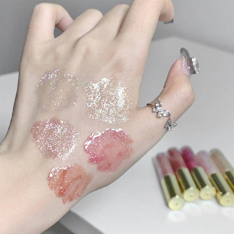 💕Buy 1 Get 1 Free🎉Hydrating High-Gloss Glittery Lip Gloss