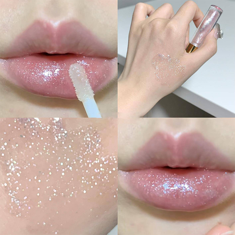 💕Buy 1 Get 1 Free🎉Hydrating High-Gloss Glittery Lip Gloss