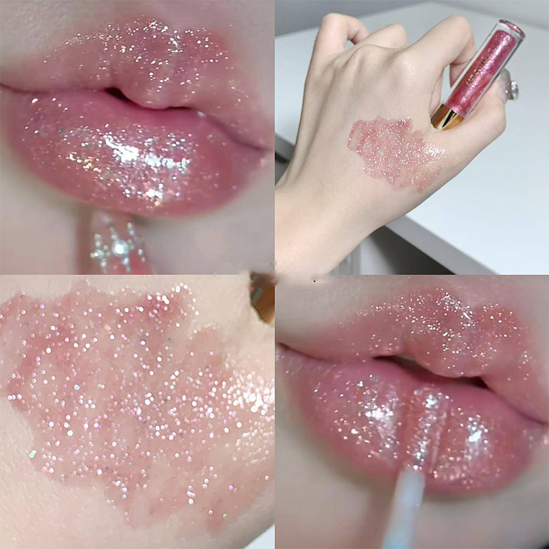 💕Buy 1 Get 1 Free🎉Hydrating High-Gloss Glittery Lip Gloss