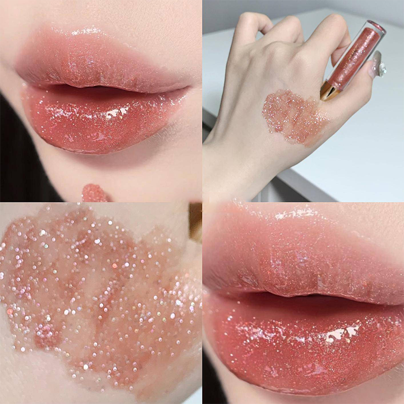 💕Buy 1 Get 1 Free🎉Hydrating High-Gloss Glittery Lip Gloss