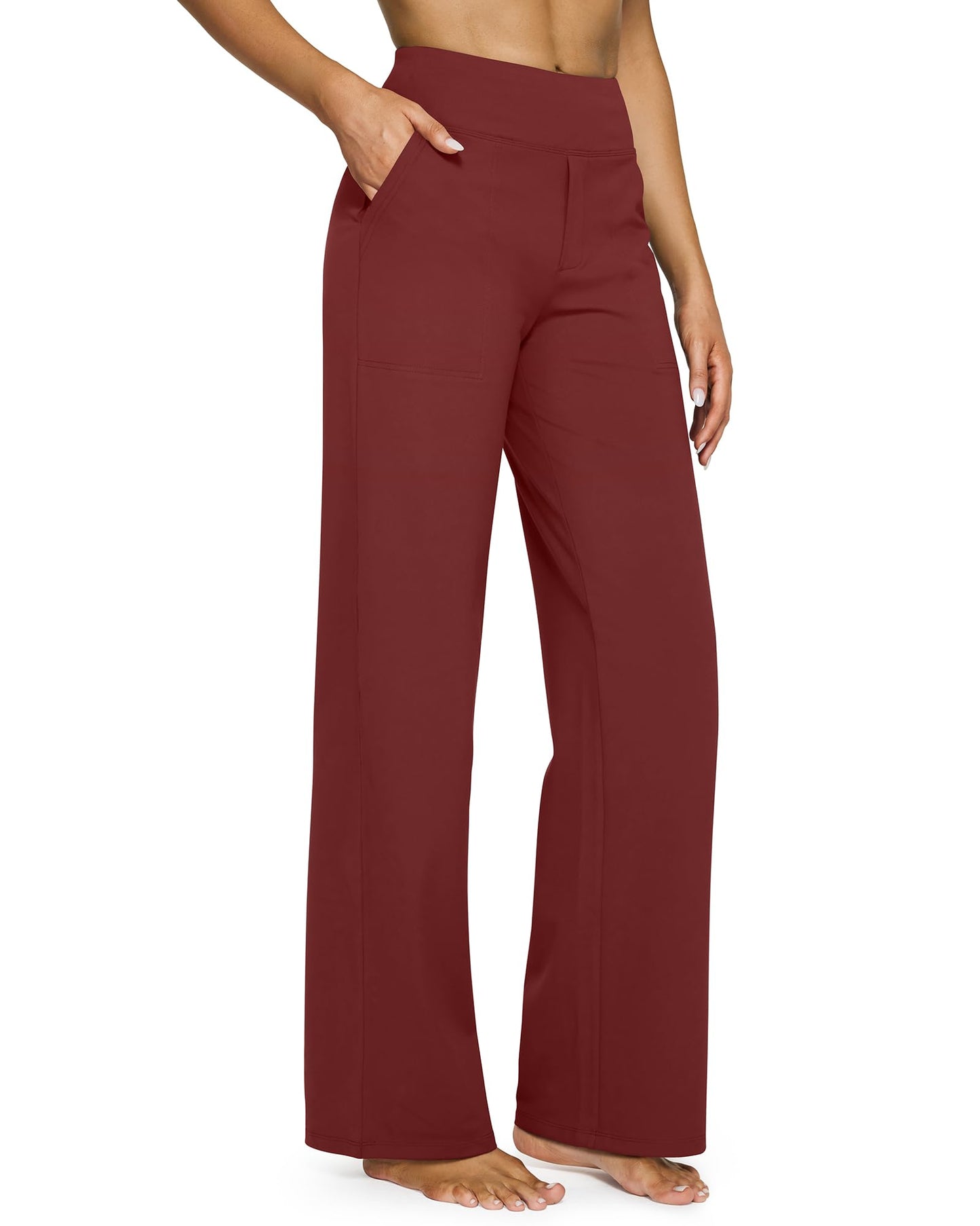 🔥Hot Sale 50% Off🔥Women's High Waist Stretch Casual Yoga Wide Leg Pants