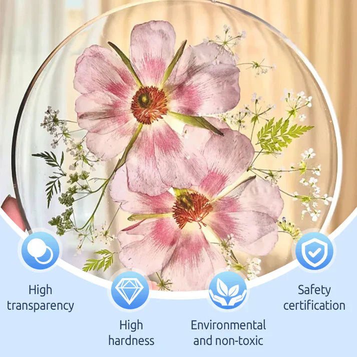 Epoxy Resin AB Glue - Transparent Drip Adhesive, Unlimited Creativity!