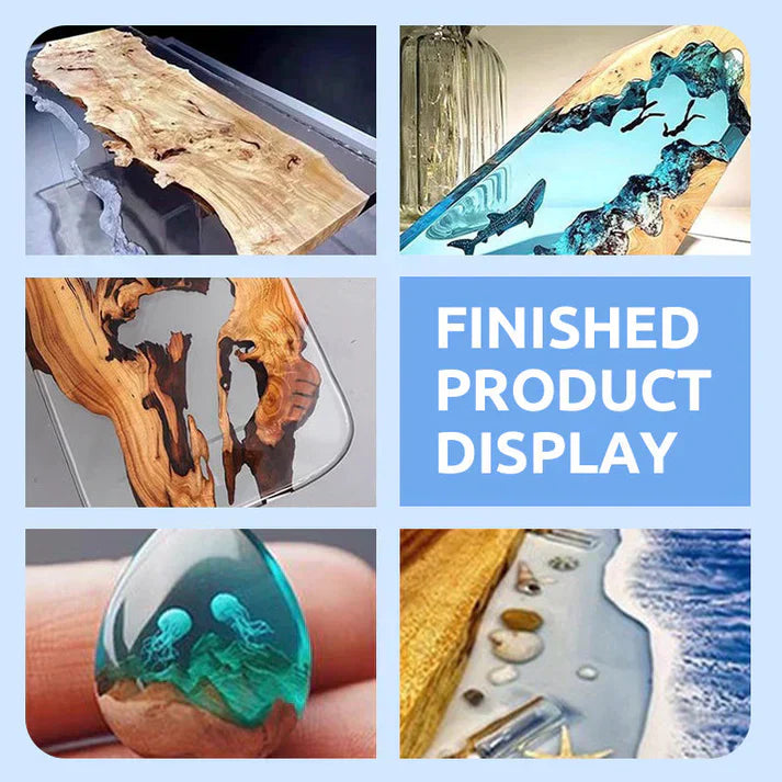 Epoxy Resin AB Glue - Transparent Drip Adhesive, Unlimited Creativity!