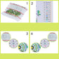 DIY Rhinestone Art Painting Coasters Kit with Holder