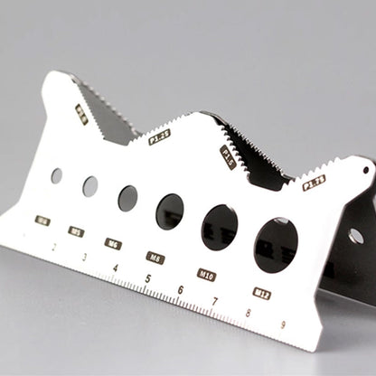 Stainless Steel Double-Sided Bolt Gauge Card（🎉Buy 2 get 1 free）
