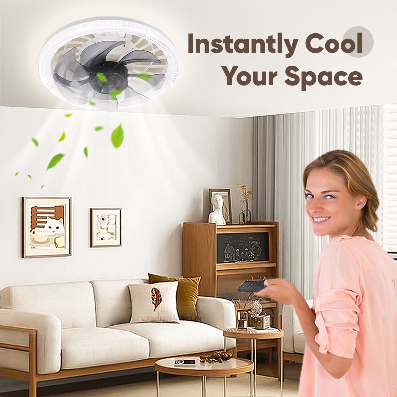 ❄️Remote Control Ceiling Fan with Light✨