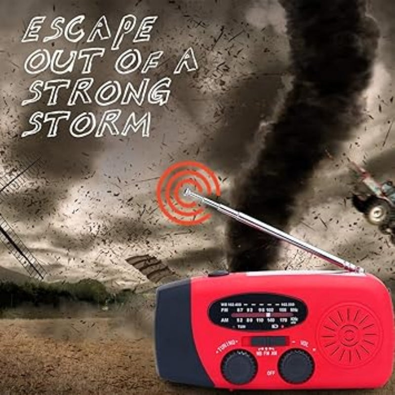 🔥2026 New Arrivals: 56% Off for Limited Time!🔥 Multifunctional Portable Solar Emergency Radio