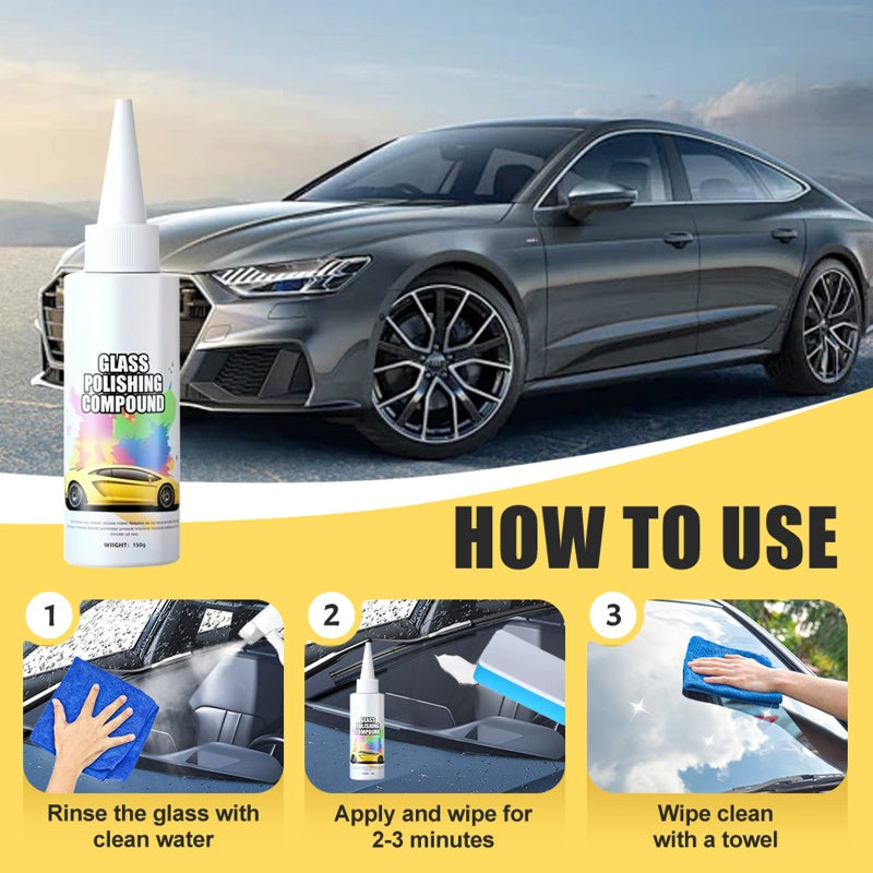 Car Windshield Oil Film Cleaner & Polish