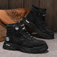 ⏳Time-limited Special⏰Men's outdoor swivel buckle work shoes（Waterproof, Anti-slip,Comfortable and Breathable）