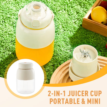 🥒Hot Sale 50% OFF🍌2-in-1 Portable Mini Juicer Cup