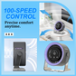 ☀️Summer essentials🔥100-Speed Mini Desk Fan with Digital Display