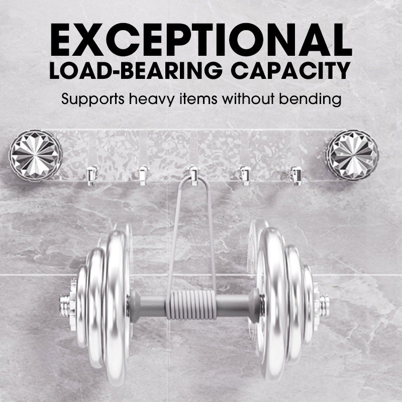 Multipurpose Stylish Wall-Mounted Hooks Organizer