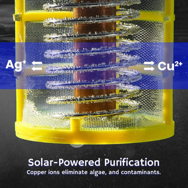 Solar Pool Ionizer For Crystal Clear Water