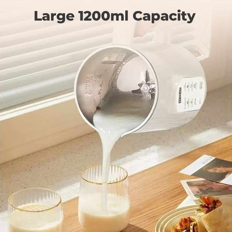 🛒1.2L Multi-Blade Soy Milk Maker