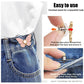 🌸🦋 LAST DAY! BUY 1 GET 1 FREE 🎁💜 Removable Butterfly Waist Adjustment Buckle – No‑Tool, Adjustable Fit for Jeans, Skirts & Dresses, Creates Hourglass Shape ✨👗💃