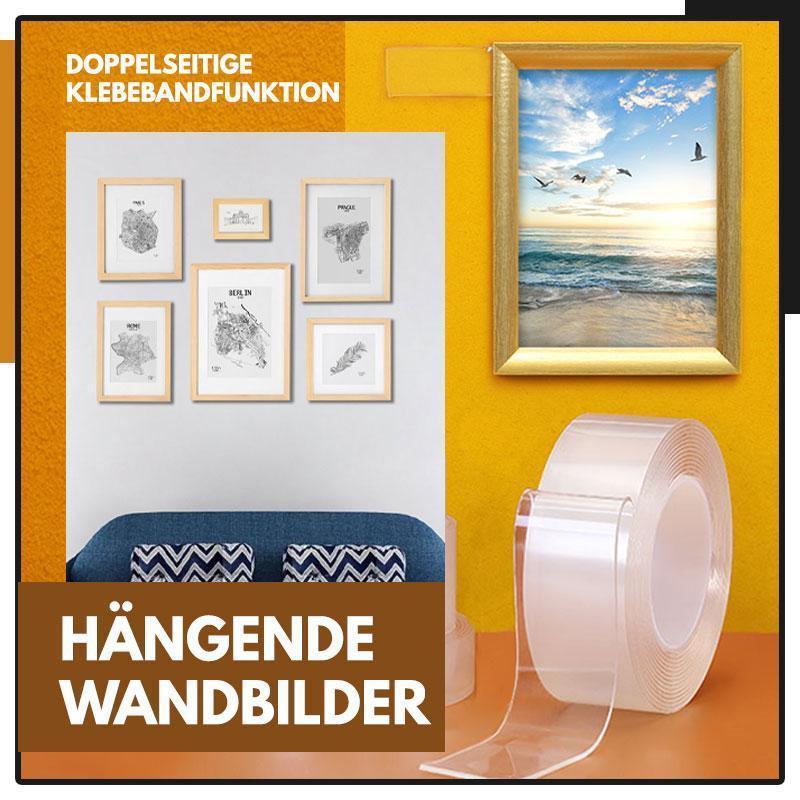 ⭐Transparent Magic Nano Tape Double Sided Grip Reusable Home Tape Traceless Glue