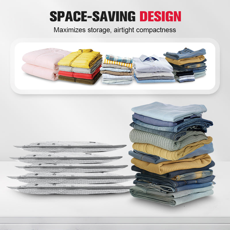 Travel Vacuum Storage Bags & Portable Pump Set