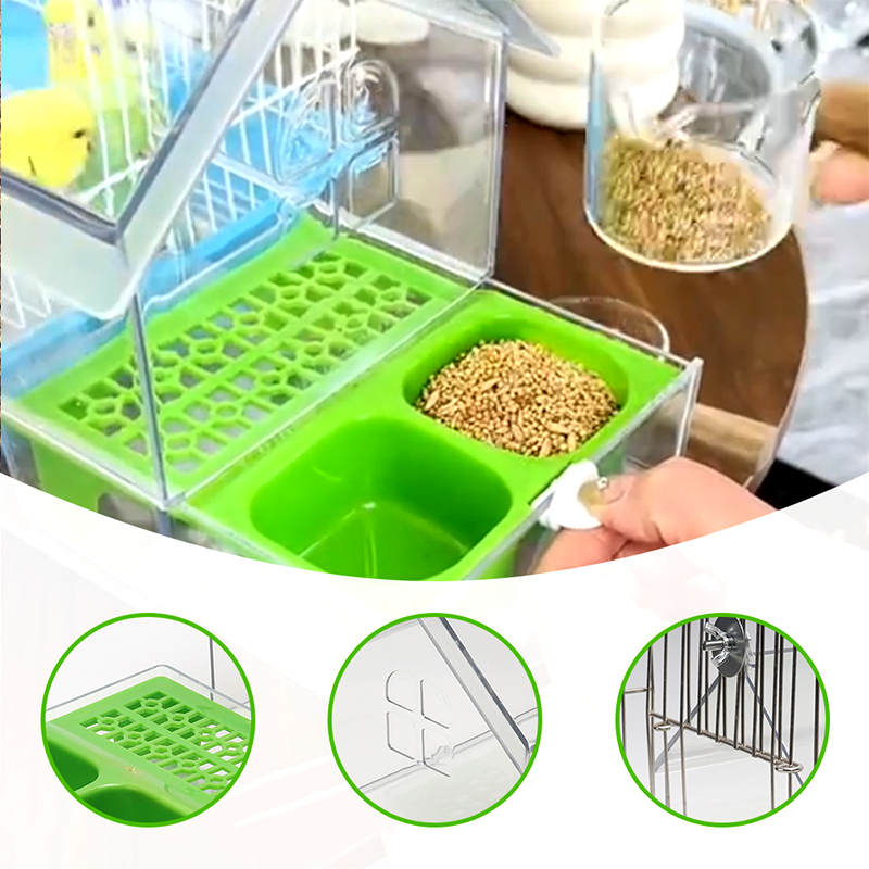 🔥HOT SALE(50% OFF)🔥Pull-Out External Parrot Feeder