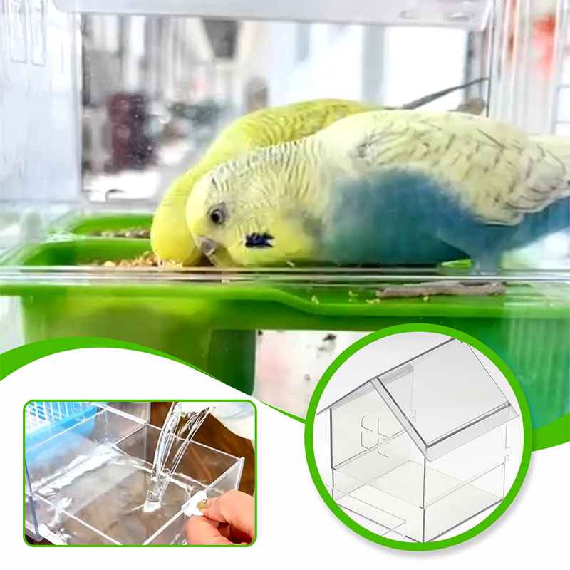 🔥HOT SALE(50% OFF)🔥Pull-Out External Parrot Feeder