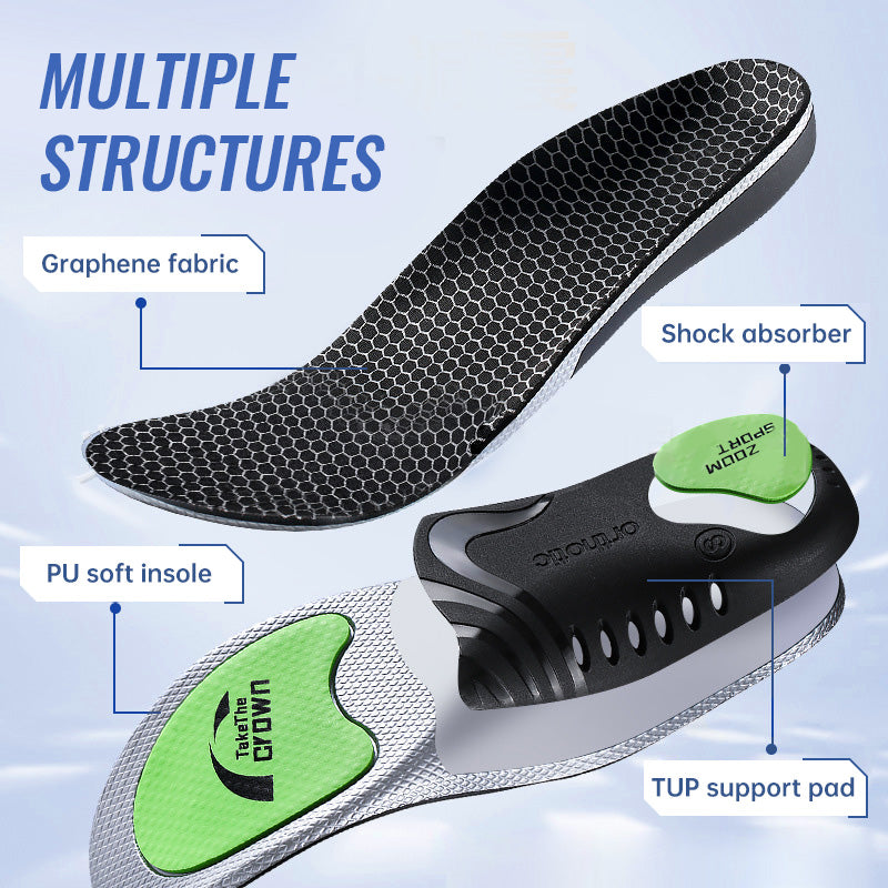 🎁 Hot Sale 49% OFF 🔥Shock Absorbing Insoles for Men & Women