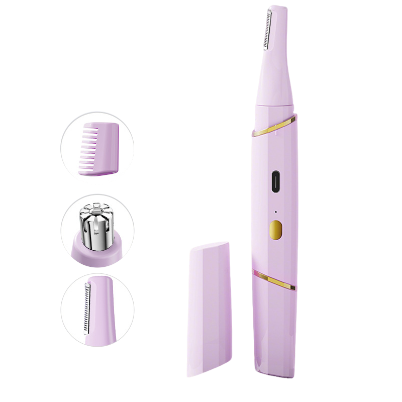 2-in-1 Dual-Head Electric Eyebrow Trimmer