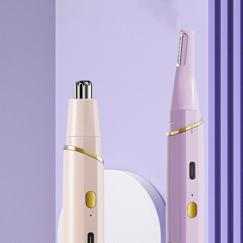 2-in-1 Dual-Head Electric Eyebrow Trimmer
